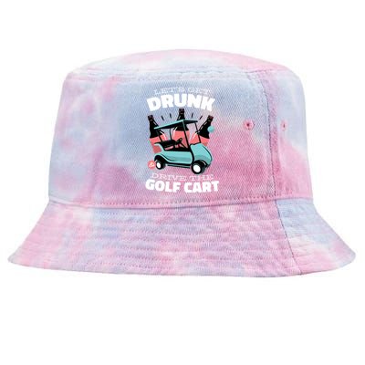 Let's Get Drunk Golf Cart Tie-Dyed Bucket Hat