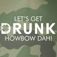 Let's Get Drunk Howbow Dah! St. Patrick's Day Clover Legacy Tie Dye Trucker Hat