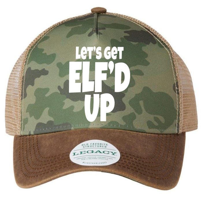 Let's Get Elf'd Up Legacy Tie Dye Trucker Hat