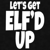 Let's Get Elf'd Up Ladies PosiCharge Tri-Blend Wicking Tank