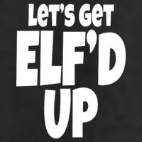 Let's Get Elf'd Up Crop Fleece Hoodie