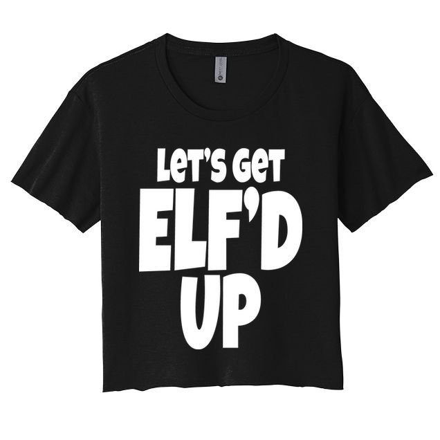 Let's Get Elf'd Up Crop Top