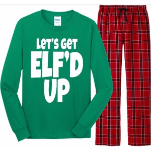 Let's Get Elf'd Up Long Sleeve Pajama Set