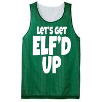 Let's Get Elf'd Up Mesh Reversible Basketball Jersey Tank