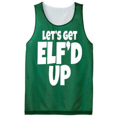 Let's Get Elf'd Up Mesh Reversible Basketball Jersey Tank