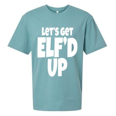 Let's Get Elf'd Up Sueded Cloud Jersey T-Shirt