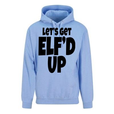 Let's Get Elf'd Up Unisex Surf Hoodie