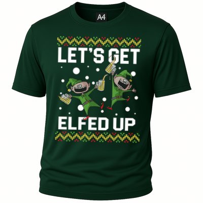 Let's Get Elfed Up Ugly Christmas Performance Shirt