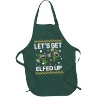 Let's Get Elfed Up Ugly Christmas Apron