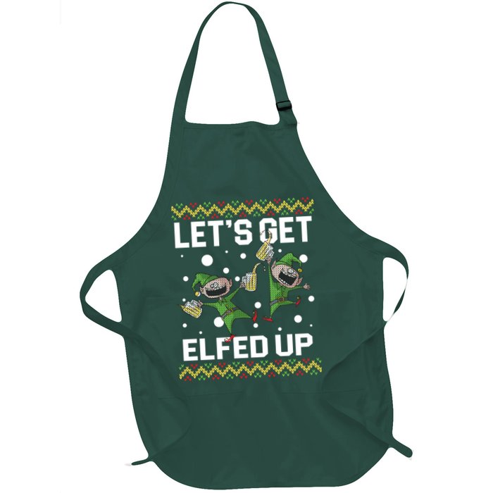 Let's Get Elfed Up Ugly Christmas Apron
