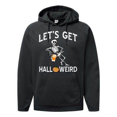 Let's Get Halloweird Performance Fleece Hoodie