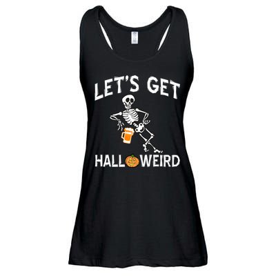 Let's Get Halloweird Ladies Essential Flowy Tank