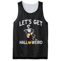 Let's Get Halloweird Mesh Reversible Basketball Jersey Tank