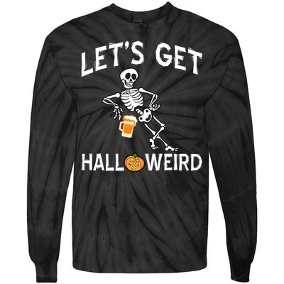 Let's Get Halloweird Tie-Dye Long Sleeve Shirt