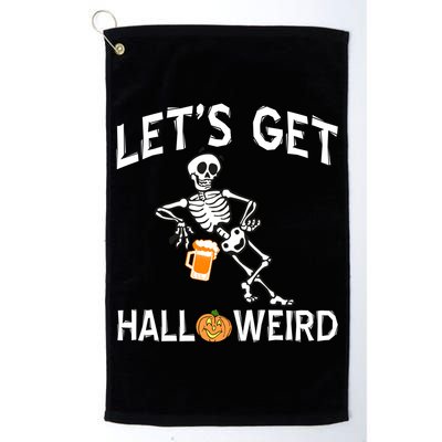 Let's Get Halloweird Golf Towel