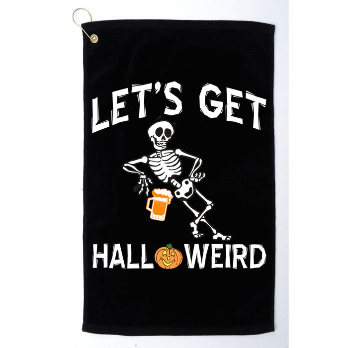 Let's Get Halloweird Golf Towel