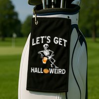 Let's Get Halloweird Golf Towel