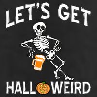 Let's Get Halloweird Golf Towel