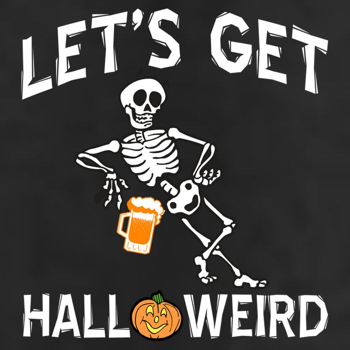 Let's Get Halloweird Golf Towel