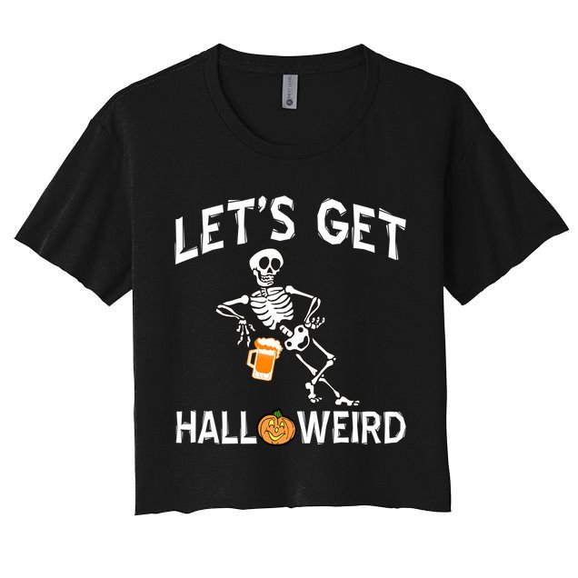 Let's Get Halloweird Crop Top