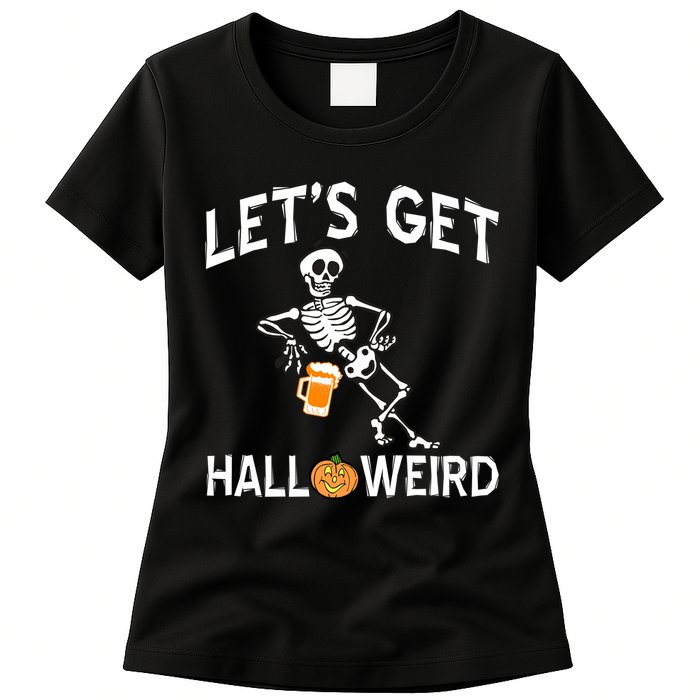 Let's Get Halloweird Womens T-Shirt