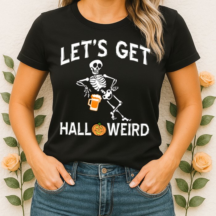 Let's Get Halloweird Womens T-Shirt