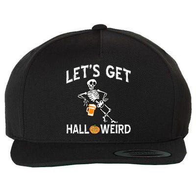 Let's Get Halloweird Wool Snapback Cap