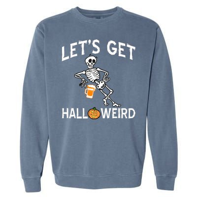 Let's Get Halloweird Garment-Dyed Sweatshirt