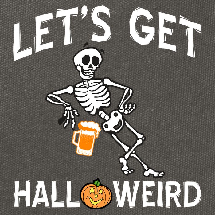 Let's Get Halloweird Cotton Canvas Backpack