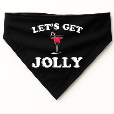 Let's Get Jolly USA-Made Doggie Bandana