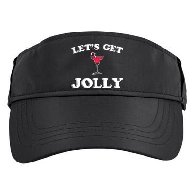 Let's Get Jolly Adult Drive Performance Visor