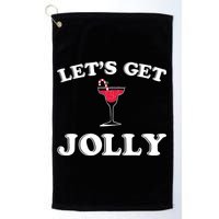 Let's Get Jolly Golf Towel