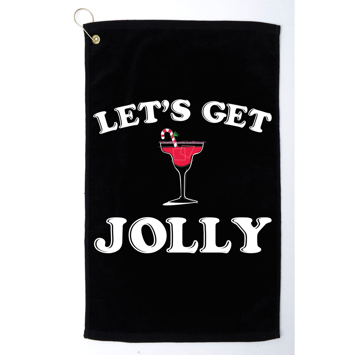 Let's Get Jolly Golf Towel