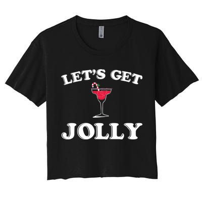 Let's Get Jolly Crop Top