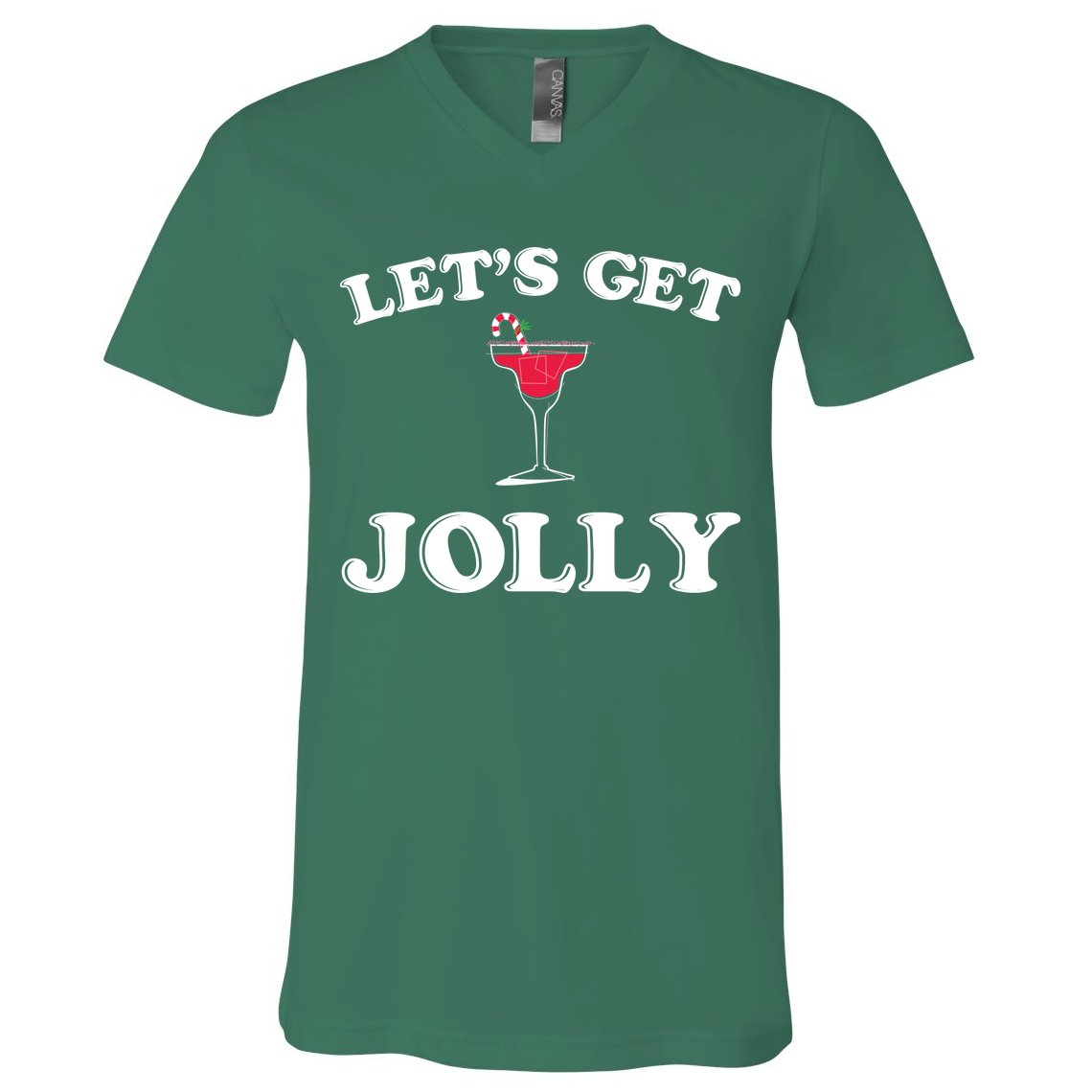 Let's Get Jolly V-Neck T-Shirt