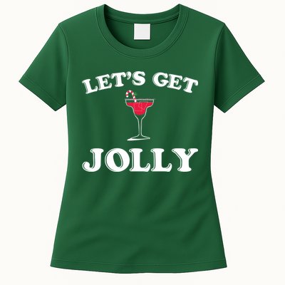 Let's Get Jolly Womens T-Shirt