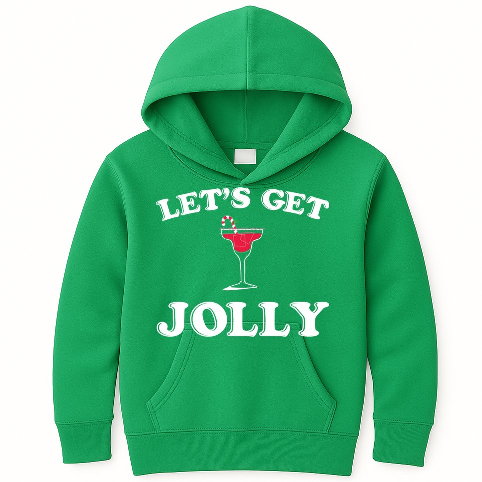 Let's Get Jolly Kids Hoodie