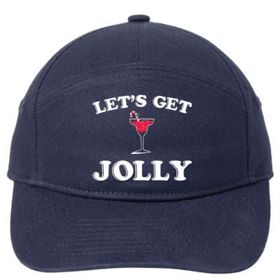 Let's Get Jolly 7-Panel Snapback Hat