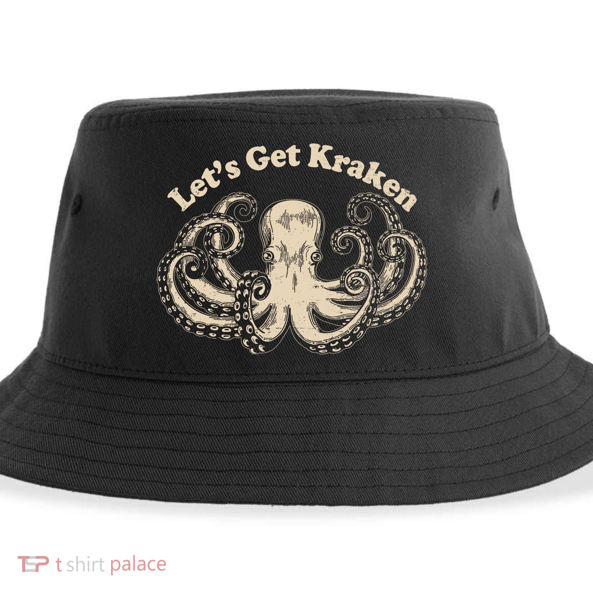 Let's Get Kraken  Sustainable Bucket Hat
