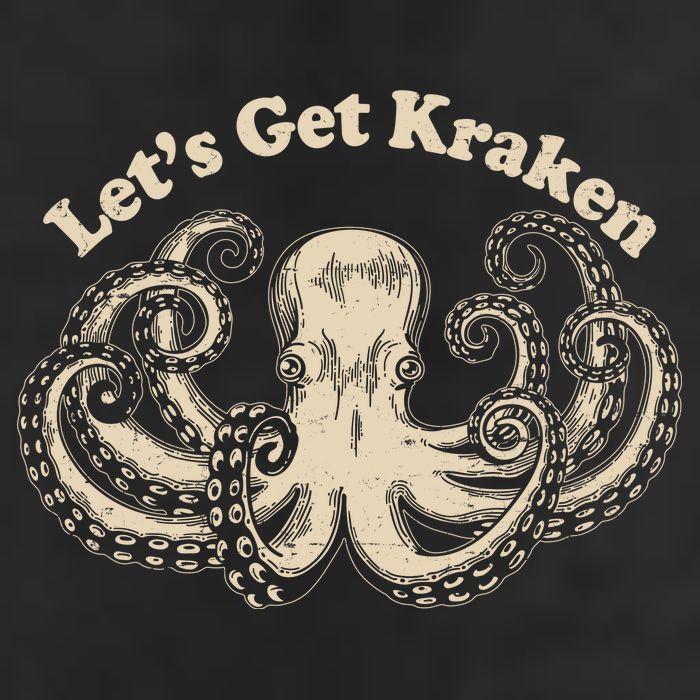 Let's Get Kraken  Adult Drive Performance Visor