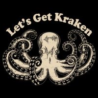 Let's Get Kraken  Drawstring Bag