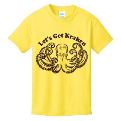 Let's Get Kraken  Kids T-Shirt
