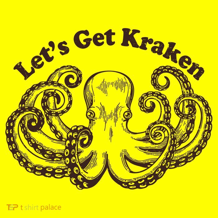 Let's Get Kraken  Kids T-Shirt