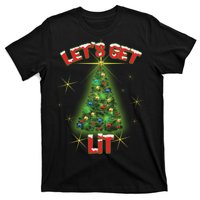 Let's Get Lit Christmas Tree T-Shirt