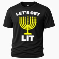 Let's Get Lit Hanukkah Performance Shirt