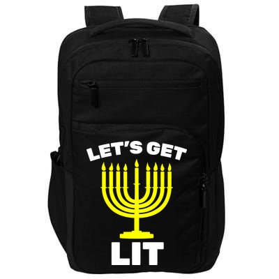 Let's Get Lit Hanukkah Impact Tech Backpack