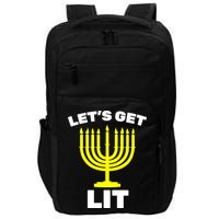 Let's Get Lit Hanukkah Impact Tech Backpack