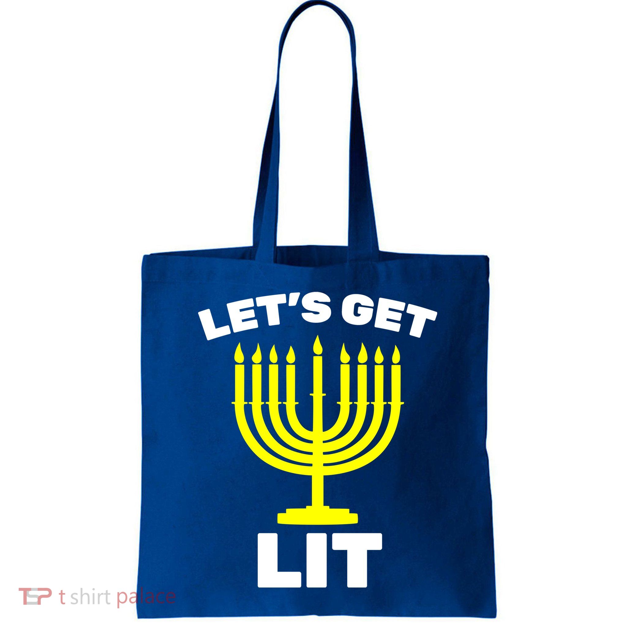 Let's Get Lit Hanukkah Bag