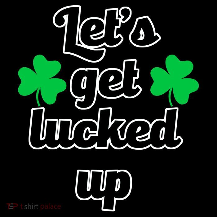 Let's Get Lucked Up Flexfit Unipanel Trucker Cap