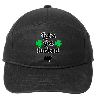 Let's Get Lucked Up 7-Panel Snapback Hat